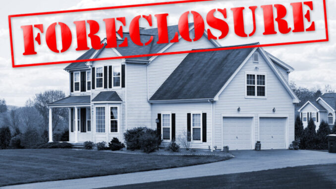 Foreclosure.