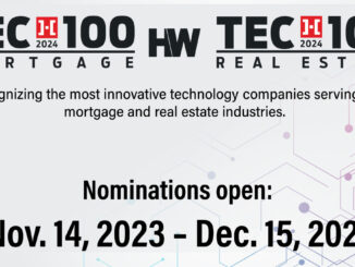 HousingWire TECH100 Awards