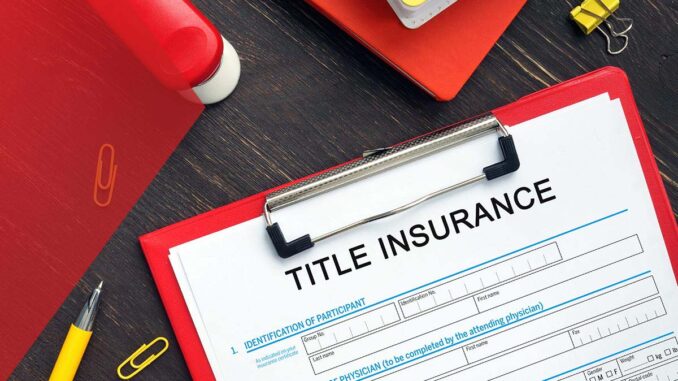 Title insurance